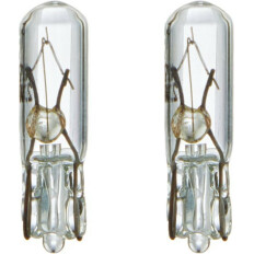 Лампа Avantech Autolamp Bulbs W2.3W (W2x4.6d, T5), 12В, 2.3Вт, комплект 2 шт, арт. AIB1596P