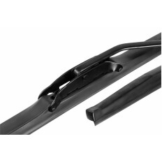 Щётка стеклоочистителя NWB Graphite Snow 600мм (24") каркасная, зимняя, для заднего стекла, крепление J-Hook, 1 шт, арт. R60W