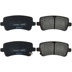 Колодки тормозные дисковые Double Force, задние, комплект на ось (4 шт), арт. DFP4137