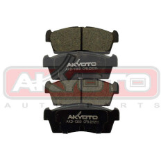Колодки тормозные дисковые Asva, передние, комплект на ось (4 шт), арт. AKD-1360