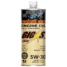 Масло моторное Gigas DPF/SCR 5w40, синтетическое, API SP, ACEA C3, универсальное, 1л, арт. G0530-001C