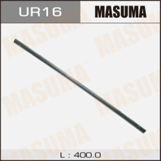 Лента щетки стеклоочистителя Masuma, 400мм (16"), ширина 6мм, 1 шт, арт. UR-16