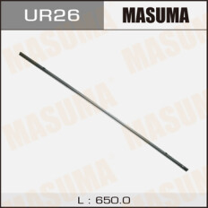 Лента щетки стеклоочистителя Masuma, 650мм (26"), ширина 8мм, 1 шт, арт. UR-26