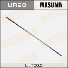 Лента щетки стеклоочистителя Masuma, 700мм (28"), ширина 8мм, 1 шт, арт. UR-28
