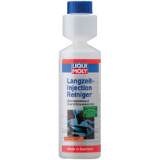 Очиститель инжекторов долговременный Liqui Moly Langzeit Injection Reiniger, присадка в бензин, сохраняет мощность двигателя, бутылка 250мл, арт. 7568/7531