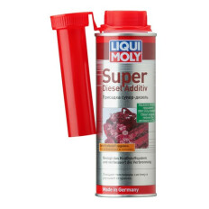 Присадка в топливо Liqui Moly Super Diesel Additiv, комплексная, для дизельных двигателей, с очищающим эффектом, бутылка с насадкой 250мл, арт. 1991/5120
