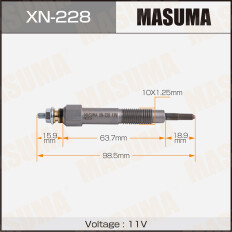 Свеча накаливания Masuma (CD20), арт. XN-228