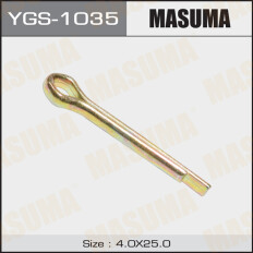 Шплинт MASUMA YGS-1035 4x25mm, 50 шт